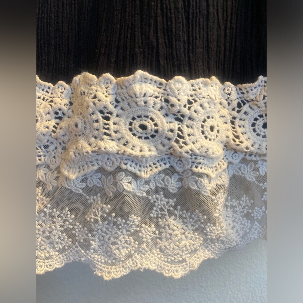 Hot Topic black crochet dress - Picture 6 of 9